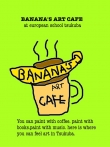 キャンバスに絵が描けるアートカフェ-Banana's art cafe in つくば市花室！！